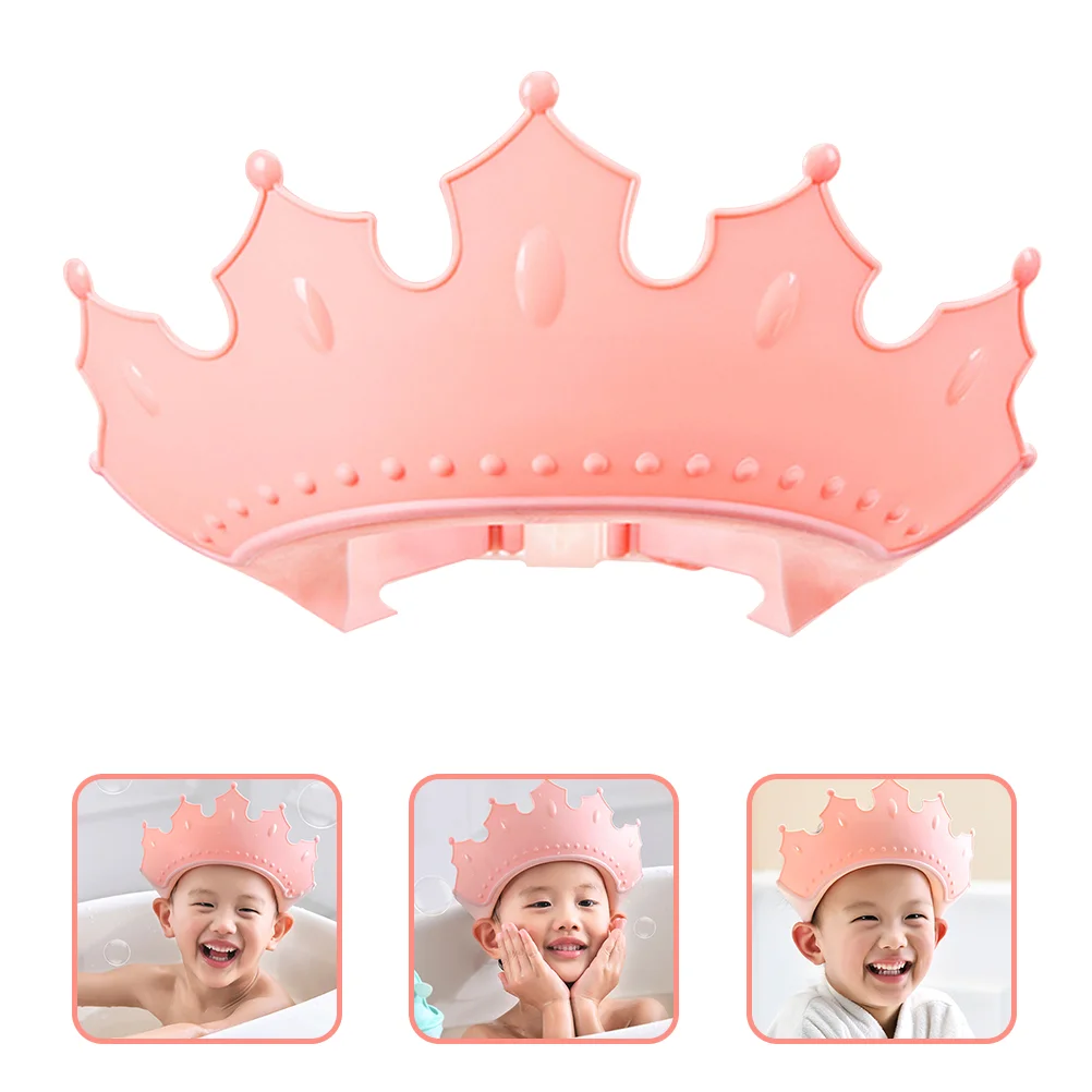 

Soft Rubber Shampoo Cap Caps Cartoon Bathing Hat Children Hair Wash Pp Kids Supplies Waterproof for Toddler