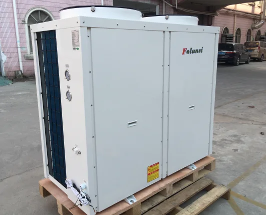 38KW air source heat pump air-to-water heat pump 60 degree heating and cooling Wifi control and domestic hot water