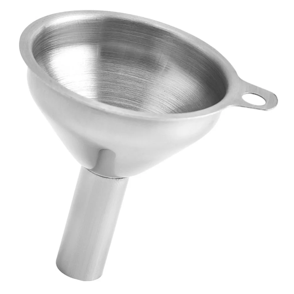 

Stainless Steel For Oil Vinegar Wine Canning Portable Kitchen Gadgets Liquid Transfer Household Tools Reusable Wide Spout
