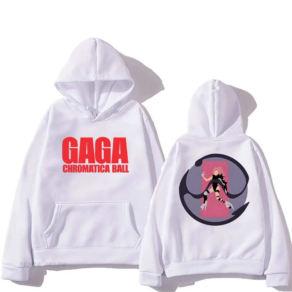 Hip Hop Retro Hooded Lady Gaga Comfortable Fleece Sweatshirt With Hooded Gothic Clothing Roupas Femininas Casual Punk Pullovers