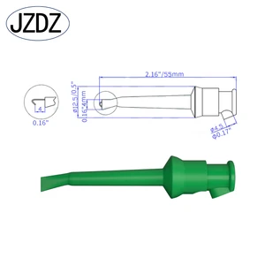 JZDZDZ-30007 مشبك اختبار للاختبار الإلكتروني مصغرة مسبار انتزاع موصل أدوات DIY اكسسوارات 10 قطع أفضل 8 اختبار صمام إلكتروني للمبيعات - رقم 6