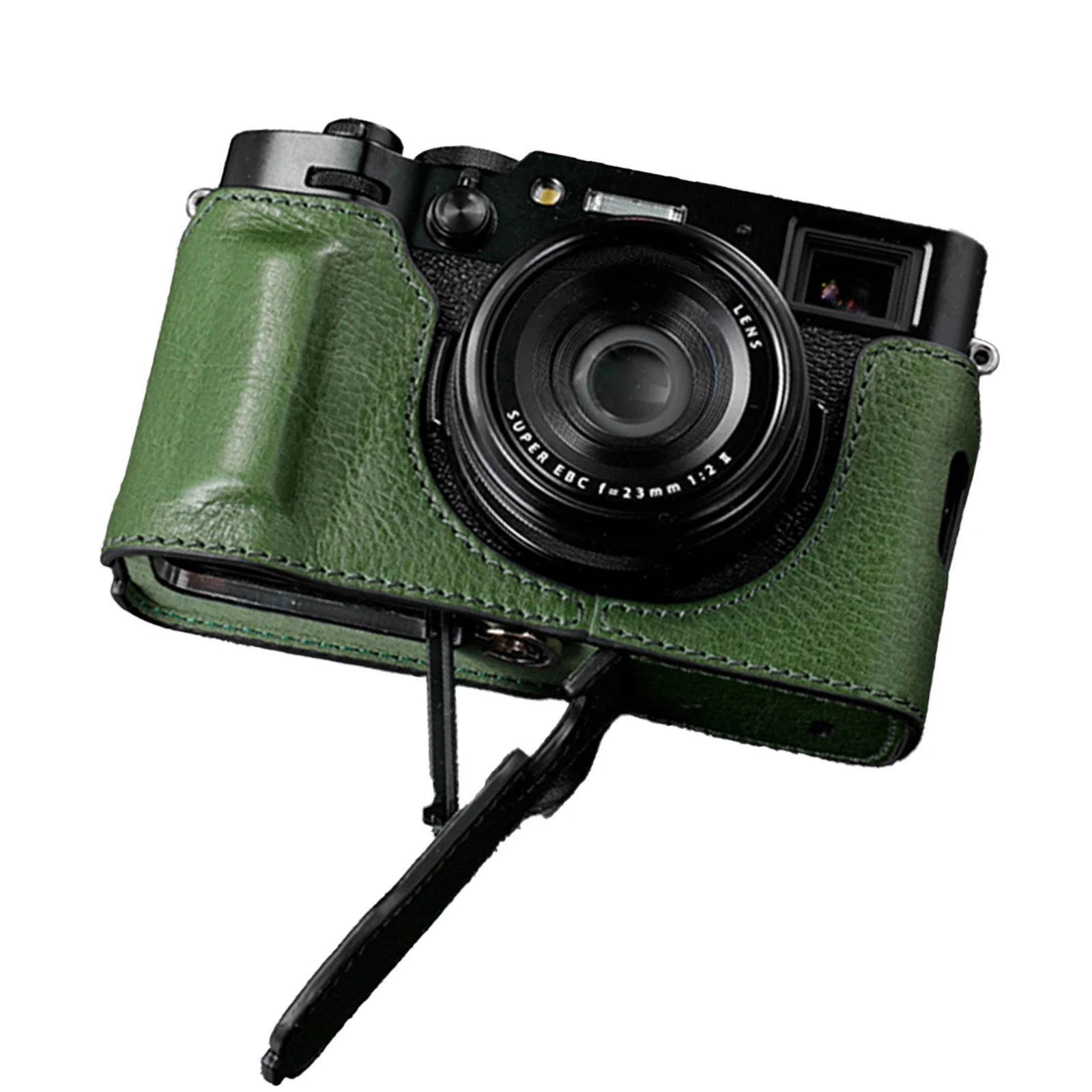 High-end Genuine Leather Camera Case for X100VI cameras Half Body Handmade Bag For Fujifilm X100VI cameras accessories