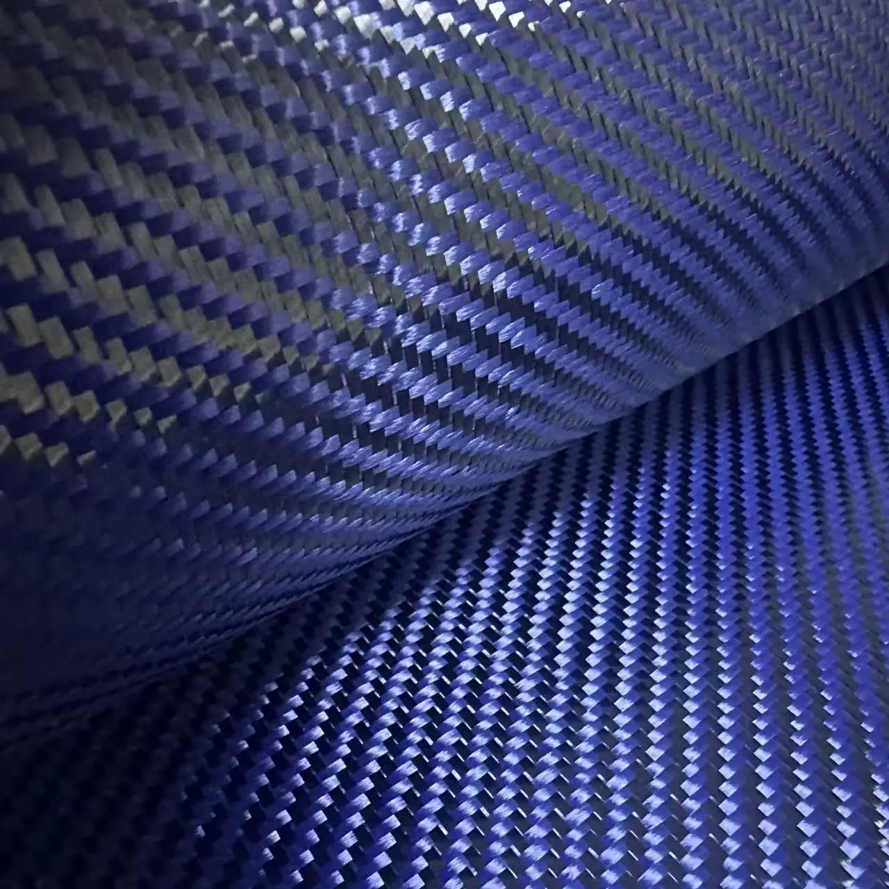 

3K 200gsm 2x2 Red Blue yellow Kevlar & Carbon fiber mixed Fabric Twill 20" / 50cm Aramid fiber Hybrid Carbon Kevlar Cloth