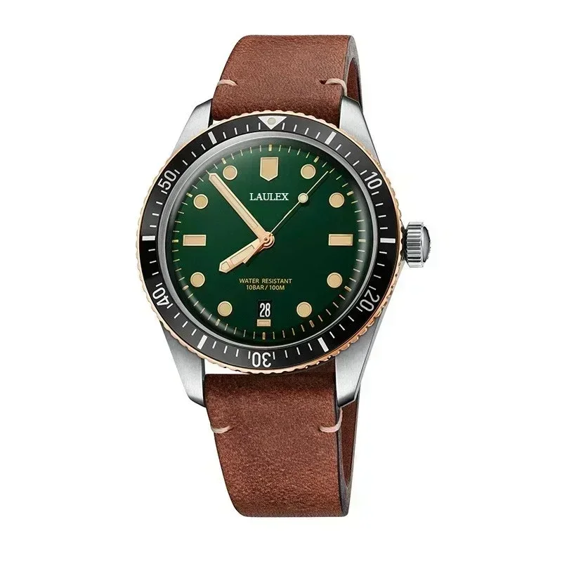 2024 Divers Sixty-Five Automatic Quartz Delicate Three ORIS  Hand Dial 40MM Fashion Casual Green Black Luminous Belt Men\'s Watch