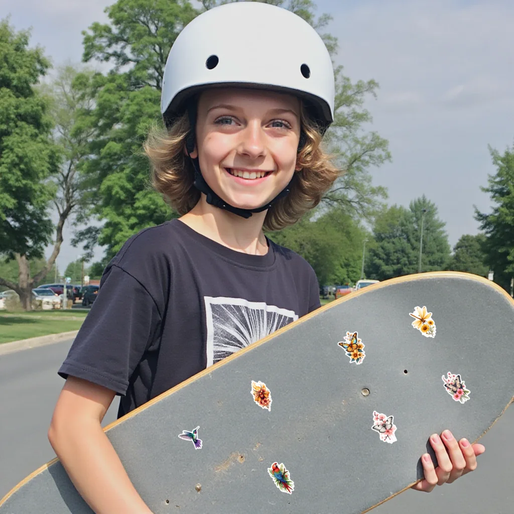 35 قطعة-50 قطعة ملصقات الزهور الأنيقة واقعية الحيوانات الحيوان ملصقات ملصق حزمة للجيتار Skateboard بها بنفسك لوح التزلج المحمول الأمتعة