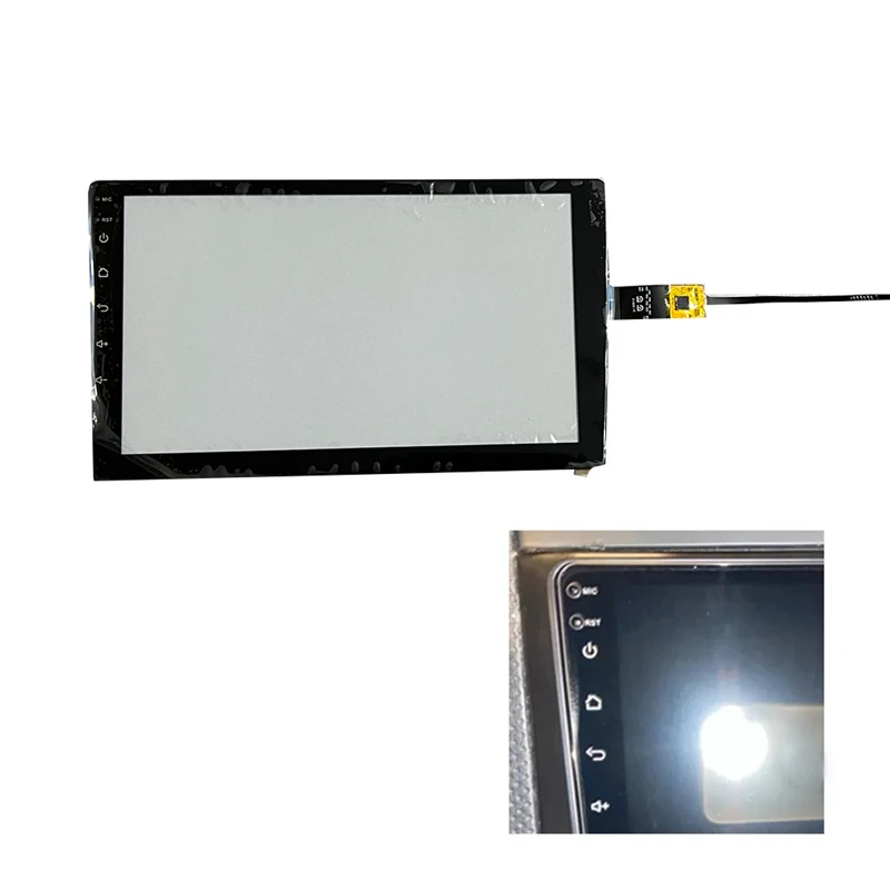 9 Inch Radio Stereo DVD Touch Screen For TEYES CC2 CC3 Car Digitizer DVD Touch Full LCD Screen Replacement Parts