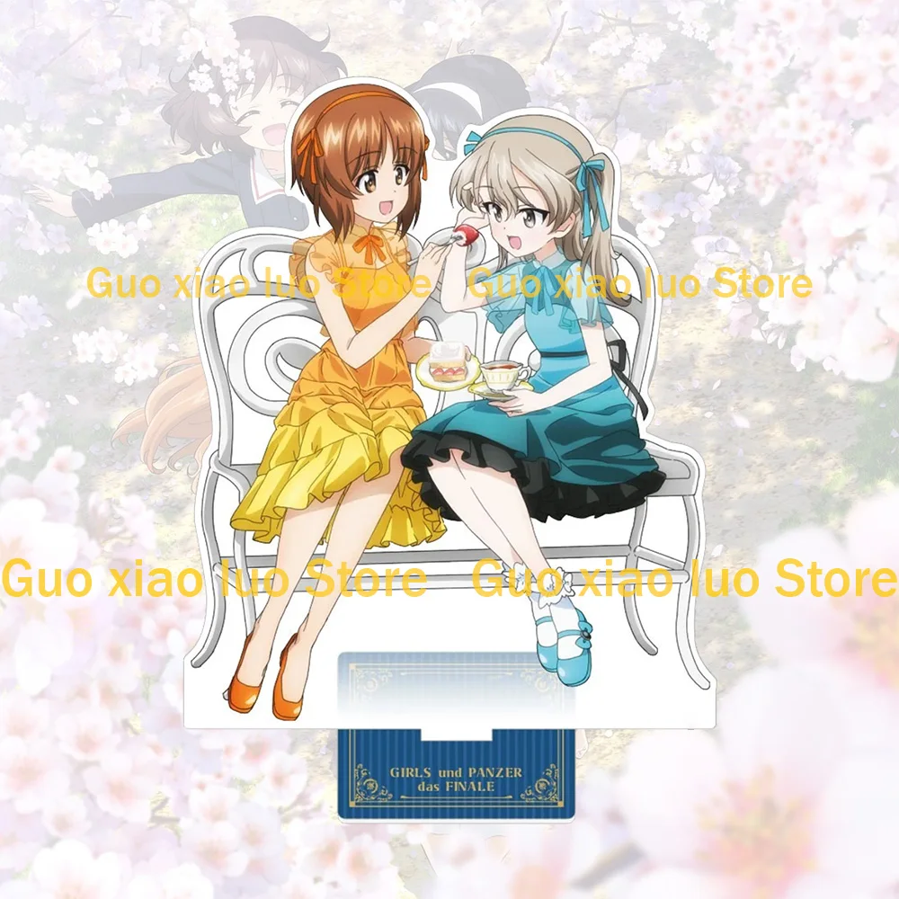 متجر أنيمي الطرفية للفتيات وبانزر داس نهائي ميهو نيشيزومي وأليس شيمادا إريكا ميكا تاريخ لباس غير رسمي Ver حامل أكريليك