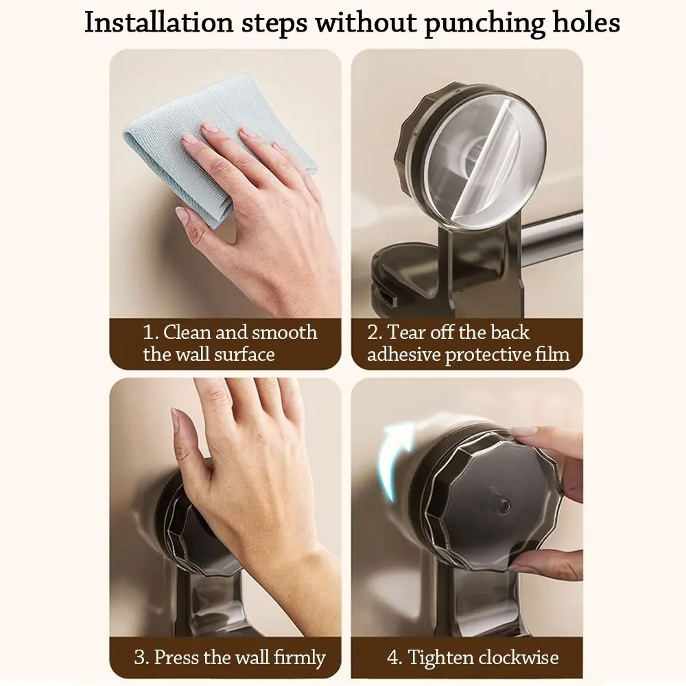 

Прочная вешалка для полотенец на присоске, настенная регулируемая вешалка для тапочек, многофункциональные выдвижные вешалки для полотенец