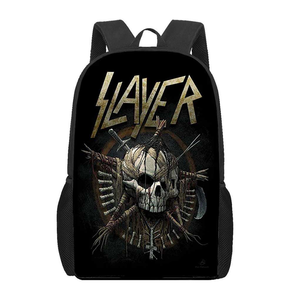 Sac à dos créatif Slayer pour adolescents, sacs d'école pour filles et garçons, sac de livre pour enfants, sacs à dos pour ordinateur portable, sac à dos de voyage décontracté