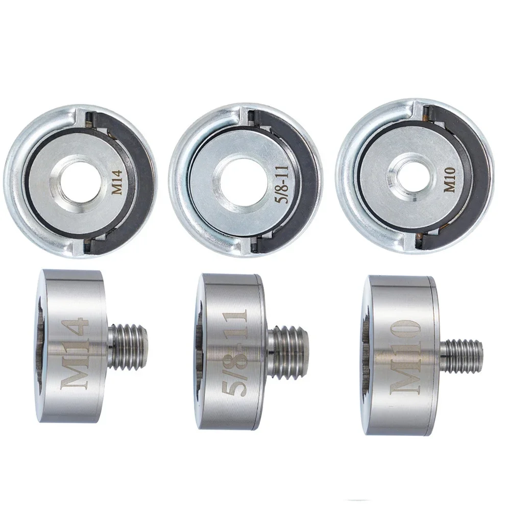

Quick Changes Adapter Steel Nut For X Lock Angles Grinders Thread Adapter Drill Bit Adapter With Press Power Tools Accessories