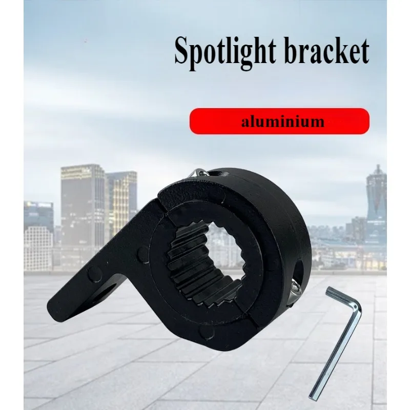 

Motorbike External Headlight Spotlight Bracket Pipe Clamp Aluminium Extension Electric Vehicle Bracket Tap Extension Lever