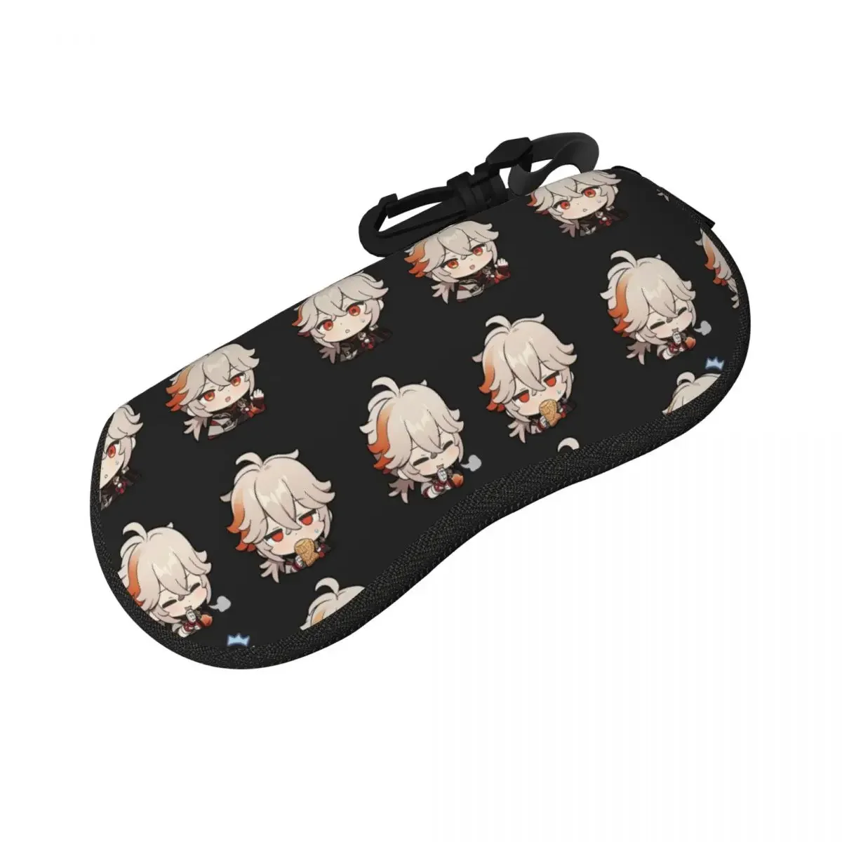 

Pack Chibi Kazuha-Genshin Impact Shell, чехол для очков, защитная коробка для солнцезащитных очков, женская и мужская мягкая сумка для очков