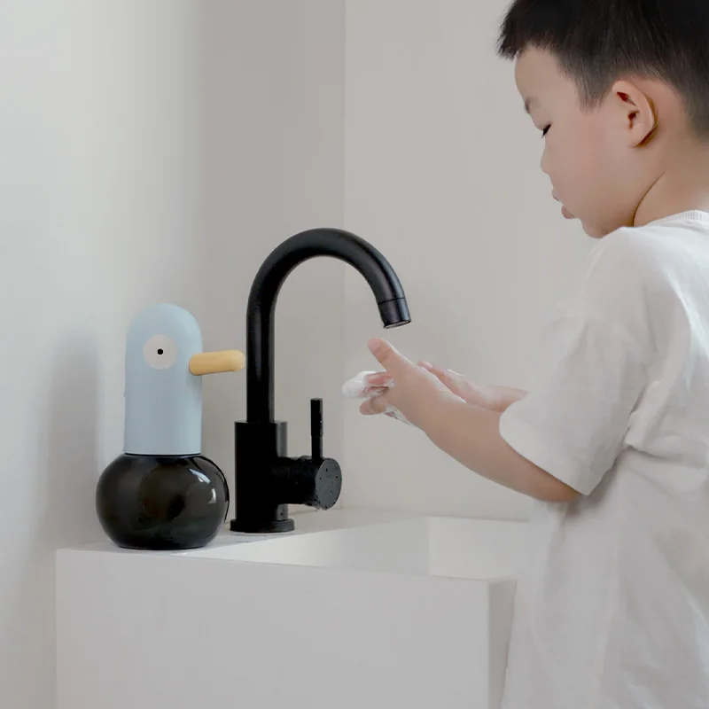 Hand washing duck Children washing mobile phone automatic induction gas-liquid ratio foam soap dispenser