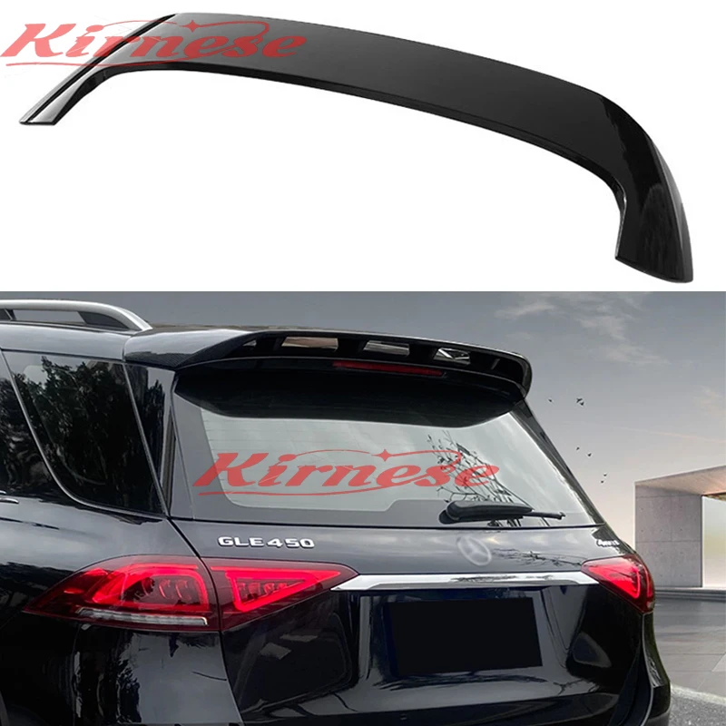 

For Mercedes W167 GLE Roof Spoiler grade ML-class 2019 2020 ABS Plastic Unpainted Color Rear Tail Wing Lip Spoiler Car Styling