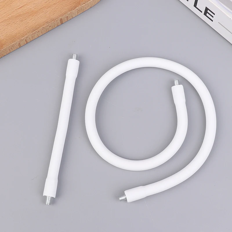 Tuyau à col de cygne flexible pour lampe, tuyau en silicone métallique, flexible, flexible, souple, flexible, flexible, flexible, flexible, flexible, pliable, saillant, universel, filetage mâle femelle, M6, M8, 1PC