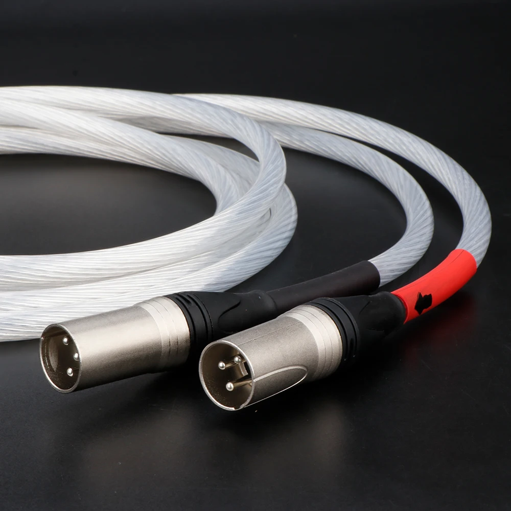 

HiFi 5N OCC XLR Cable NEUTRIK XLR Balance Cable For Amplifier CD Player Male to Female Xlr Audio Cable