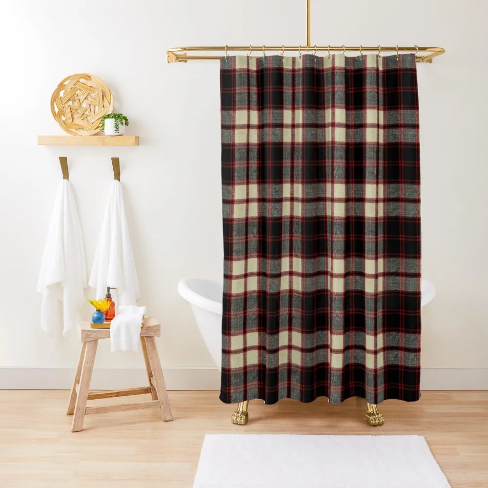 

Macpherson clan tartan Shower Curtain Waterproof Fabric Shower Luxury Bathroom Shower Curtain