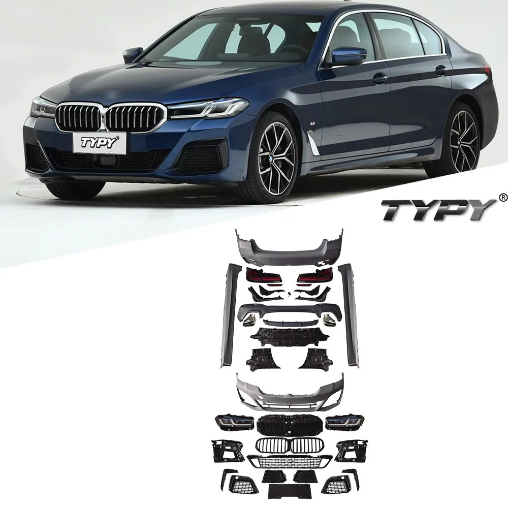 

Кузов для автостайлинга в сборе для BMW 5 серии G38 2018-2020 обновленный модифицированный до нового BMW G38 LCI MT Кузов для стайлинга