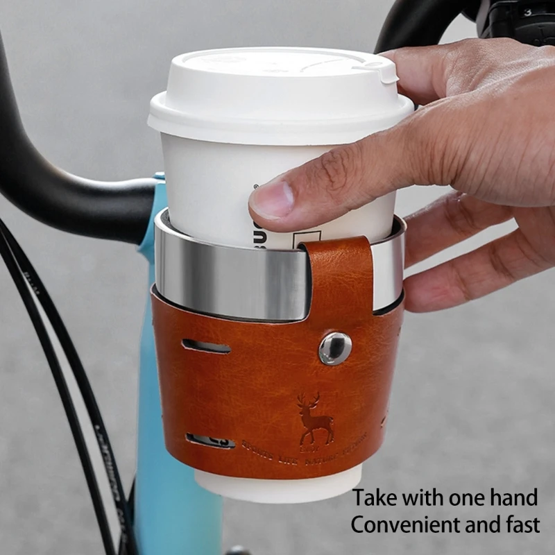 

Road Bike Water Bottle Stand Electric Motorcycle Coffee Cup Holder for Outdoor Strollers, Beach, Travel, Mountain Bike 24BD