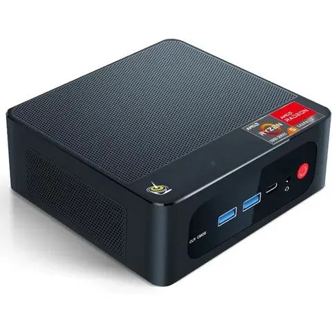 Mini PC AMD Ryzen 5 5500U (up To 4.0GHz, 6C/12T), Mini Computers 16G DDR4 RAM 500GB M.2 2280 NVME SSD, 4K Triple Display