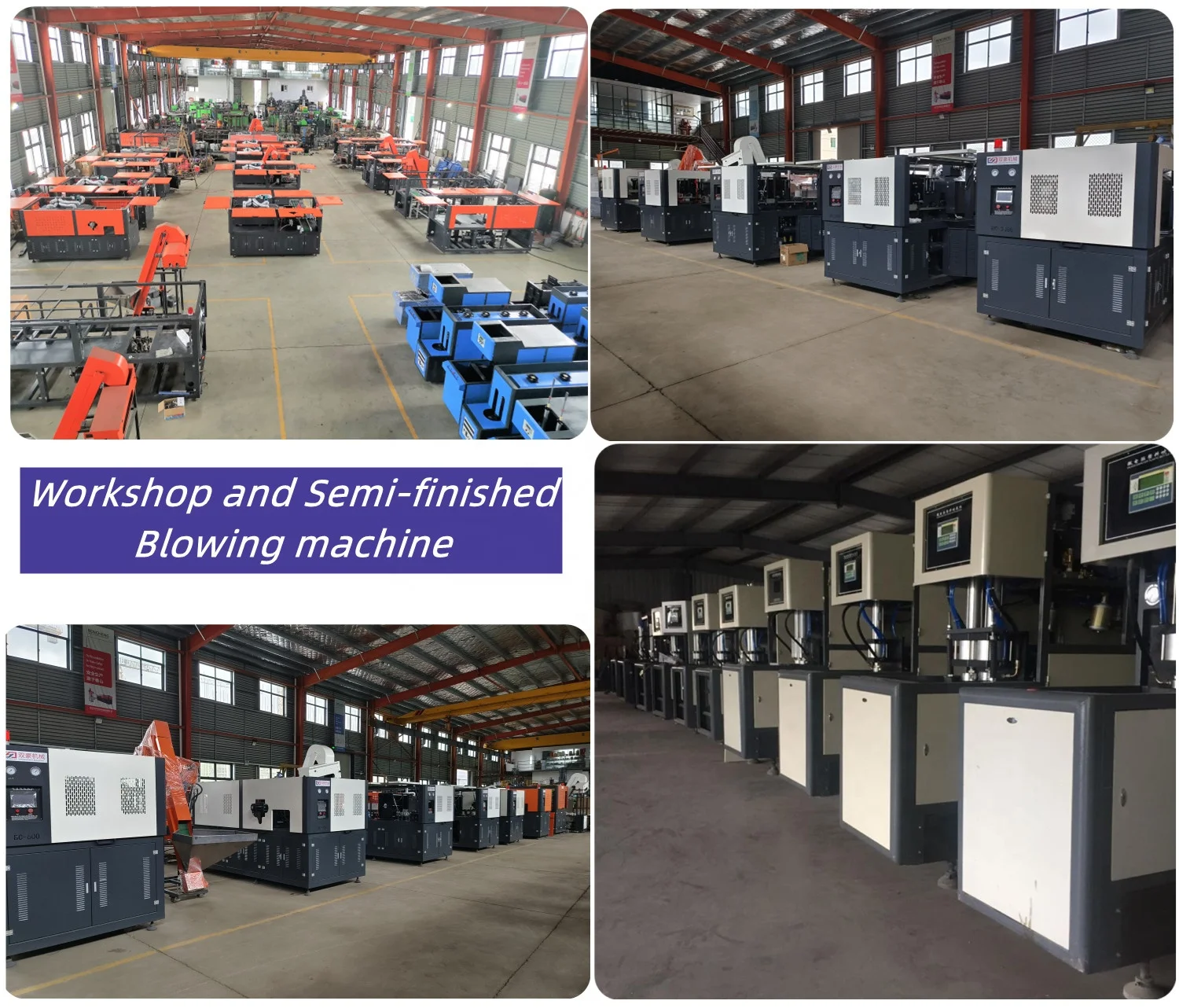 Customized Bottle Making Semi-Automatic Water Bottle Blowing Molds Automatic Pet Blowing Machine