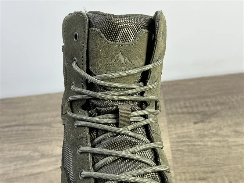 남성용 아웃도어 트레이닝 사막 부츠 스니커즈 남성용 아웃도어 캠핑 하이킹 트레킹 사냥 미끄럼 방지 신발 매우 좋음