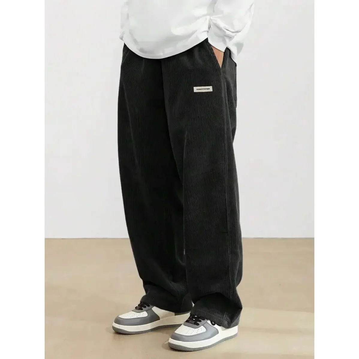 2026Loose Straight Leg Dad Jeans, Wide Leg Casual Denim Long Pants