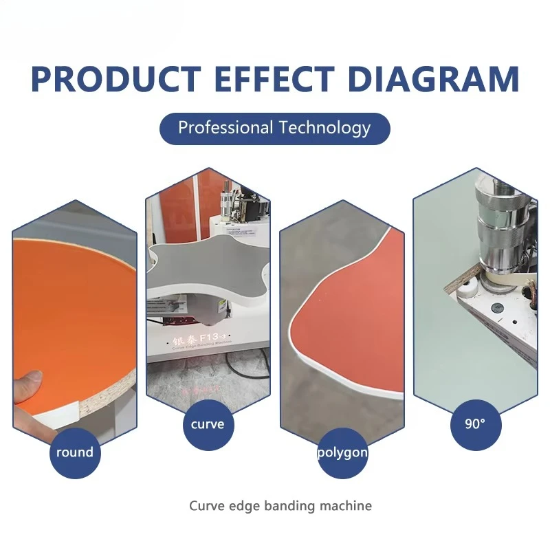 Bending Machine Mdf Production Line Edge Binding Machine Plywood Making Machine Curve Edge