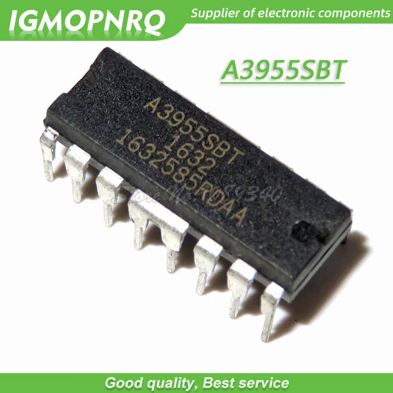 5pcs A3955SB A3955SBT stepper motor driver chip DIP DIP-16 IGMOPNRQ