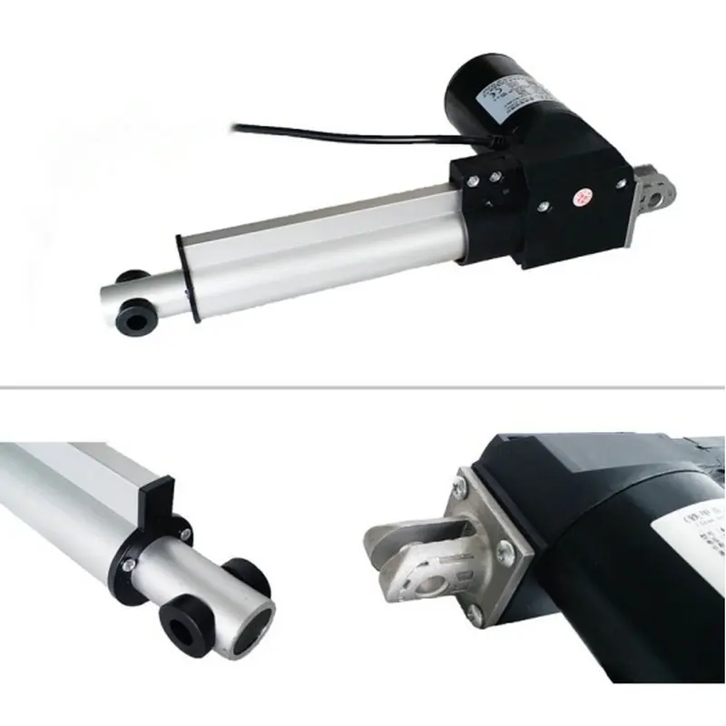 

DC electric push rod Large thrust Industrial heavy-duty remote control system Lifting telescopic rod Miniature silent electric