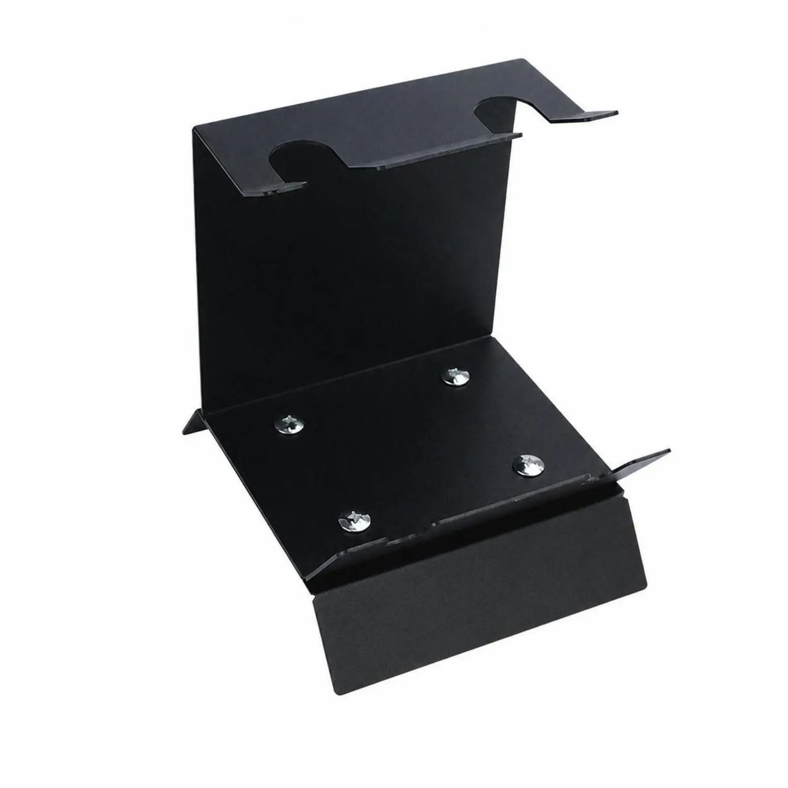 Heavy Duty Paint Sprayer Stand for Dual Storage Rack with Slotted Support Panel Rubber Foot Base Low Profile Holder for