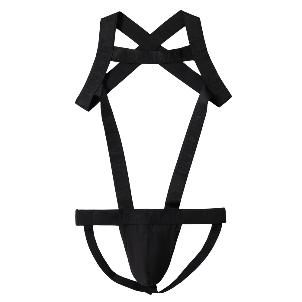 Men\'s Sexy Nylon Jockstrap Underwear Bodysuit  Suspender Jumpsuits Man Harness Gay Underwear Mens Lingerie Sissy Panties