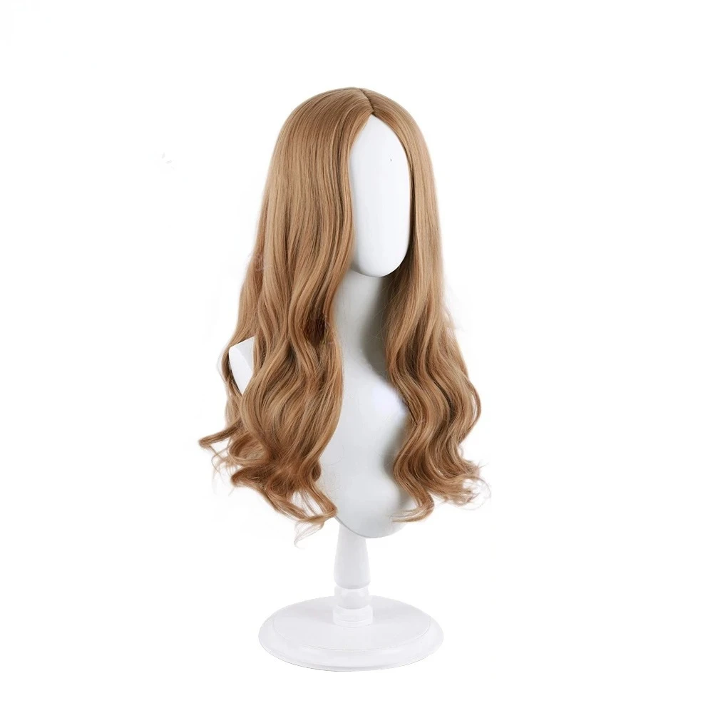 

M3GAN Cosplay Costume Wig AI Doll Robots Megan 60cm Long Hair Heat Resistant Synthetic Halloween Role Play Wig Free Wig Cap
