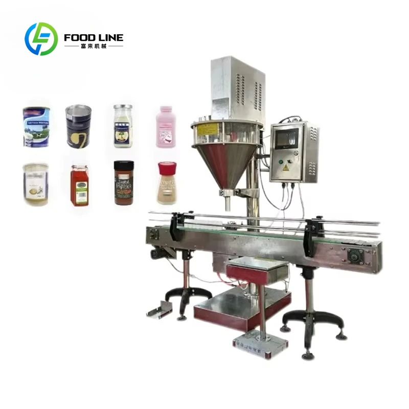 

Customized 100-1000g Corn Flour Semi-automatic Powder Filling Machine Protein Powder Seasoning Powder Filling Machine