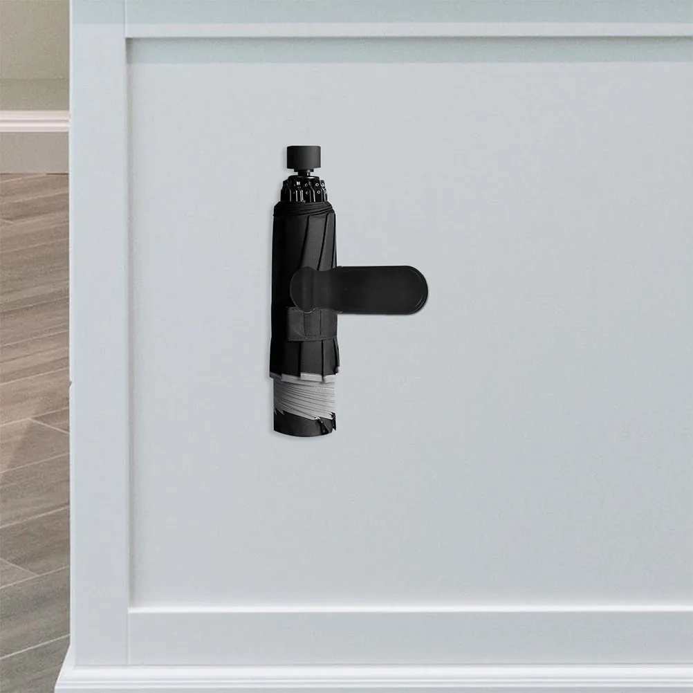 

2pcs Car Umbrella Holder Universal Portable Adhesive Mount For Vehicle Interior Durable Plastic Rain Gear Storage Organizer Hook