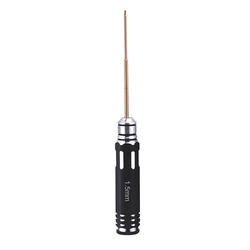 Juego de destornilladores de llave hexagonal anticorrosión, herramienta de reparación profesional con múltiples tamaños 1, 5mm, 2, 0mm, 2, 5mm, 3, 0mm, 1 pieza