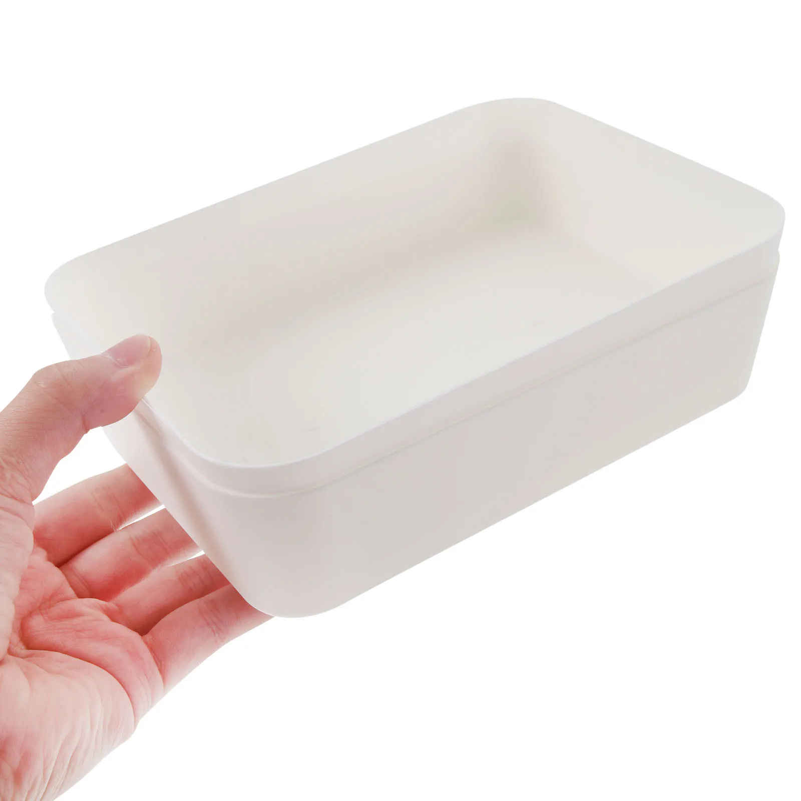 

6Pcs Colorful Storage Boxes for Drawers Premium PP Material Organizer Bins for Cosmetics Jewelry Plastic Desk Drawer Organizer