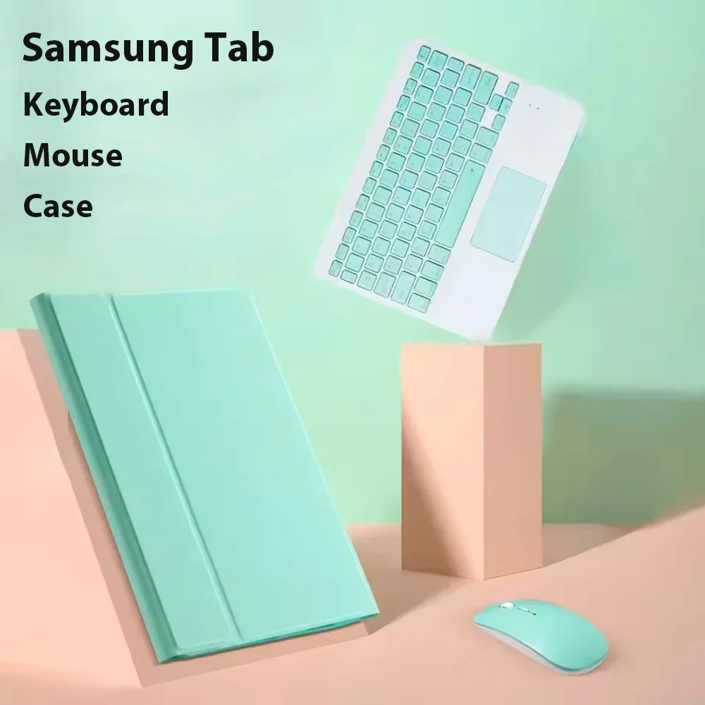 Case with Keyboard,mouse Detachable Keyboard Cover for Galaxy Tab S6 Lite 10.4 Inch Tab S6 Lite SM-P610 P613 P615 P619