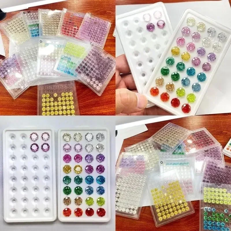 

Cubic Zirconia Stone Octagon Rose Cut Multicolor Natural Colorful Loose Stones Used for DIY Jewelry Making Inlay Main Materials