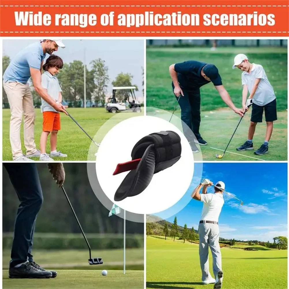 Golf Swing Aid Efficient Golf Swing Training Equipment Adjustable Wrist Strap Easy Correct Training Golf Swing Practice Tool