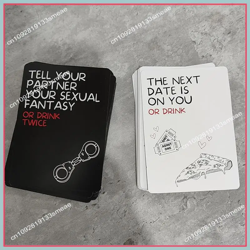 N94R Fun And Romantic Game Paper Talk Flirt Men And Women