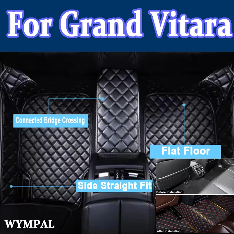 

Luxury Car floor mats for Suzuki Grand Vitara (Four doors) 2006 2007 2008 2009 2010 2011 2012 2013 2014 2015 2016 2017 auto auto