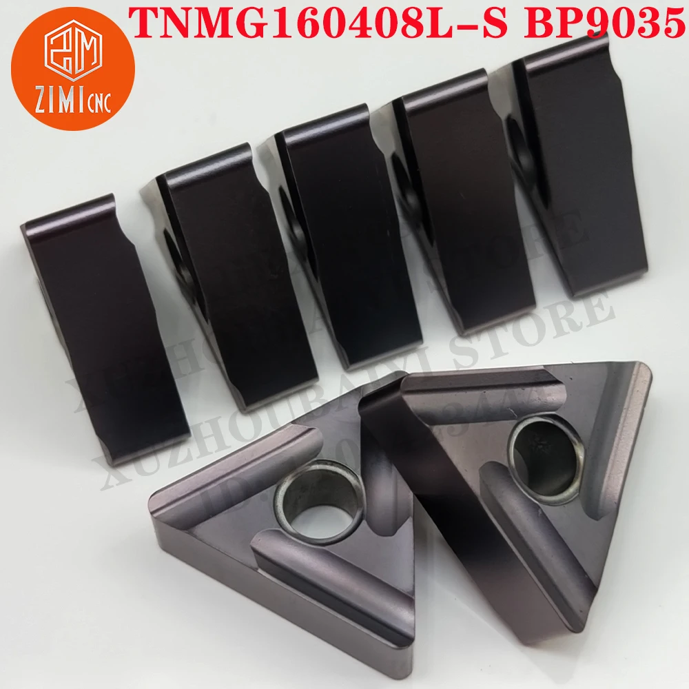 TNMG160408L-S BP9035 TNMG160408L-S Carbide Inserts Turning Tools CNC Cutter Lathe tools metal lathe mechanical Cutting Tool TNMG