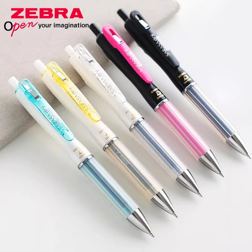 

3pcs Japan ZEBRA Quick Drying Gel Pens Anti Fatigue Airfit JJZ49 for Writing Signature 0.4/0.5mm Black School Office Stationery