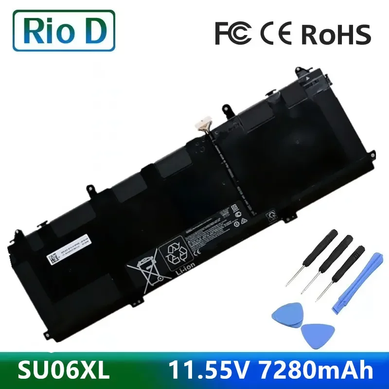 11.55V 84.08WH SU06XL Laptop Battery for HP Spectre X360 15-DF0011TX HSTNN-DB8W L29184-005 11.55V 84.08WH SU06XL