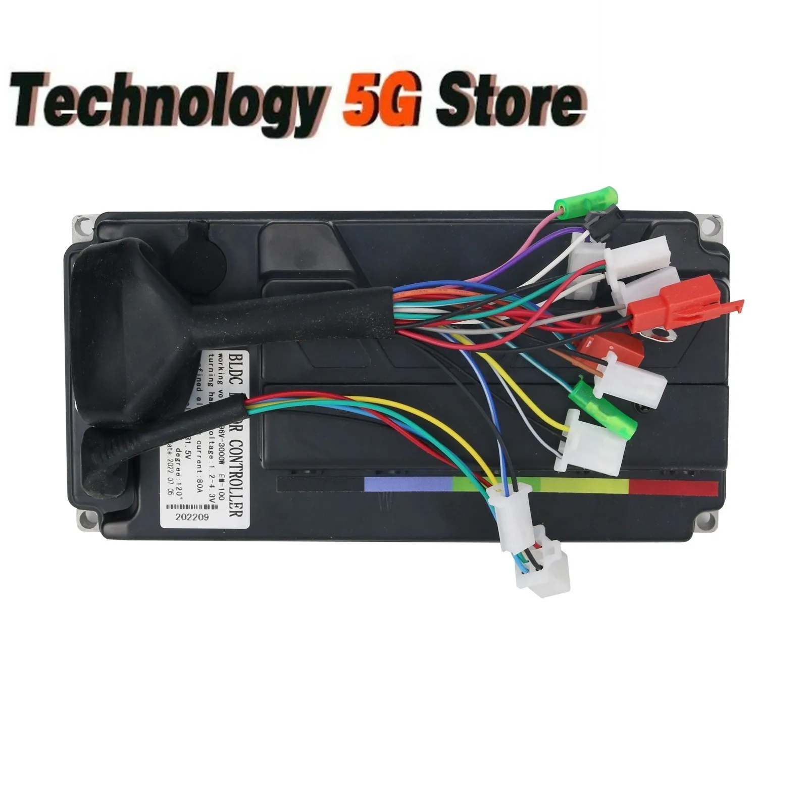 

Sine Wave Controller 3000W 60V-72V 96V Big Power E-Bike Brushless Motor Sensor E-Bike Controller