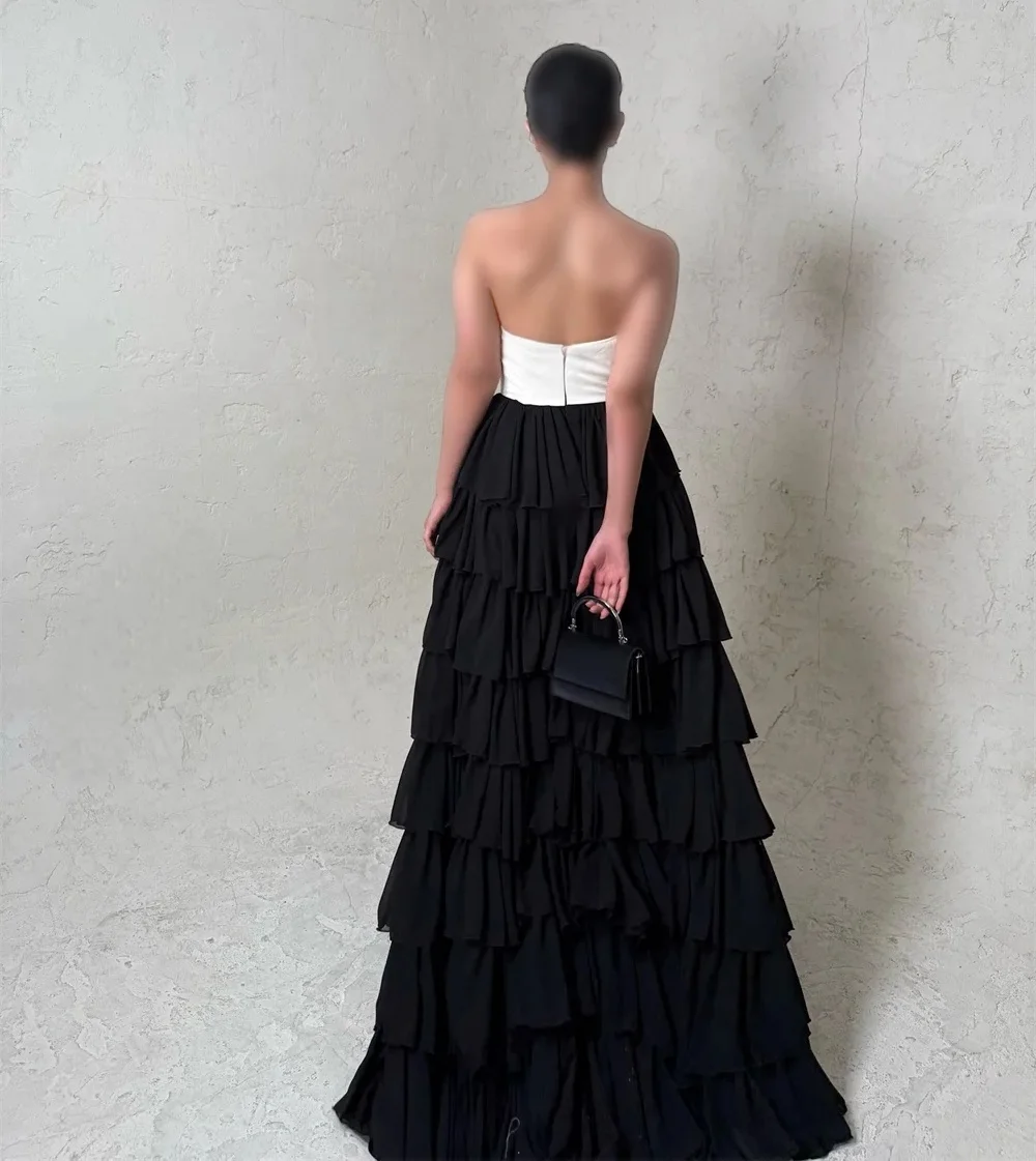 فساتين سهرة بفتحة سوداء طويلة مناسبة حسب الطلب فساتين سهرة للجنسين جيرسي ريترو دبي السعودية العربية إسرائيل حفلة موسيقية مخصصة