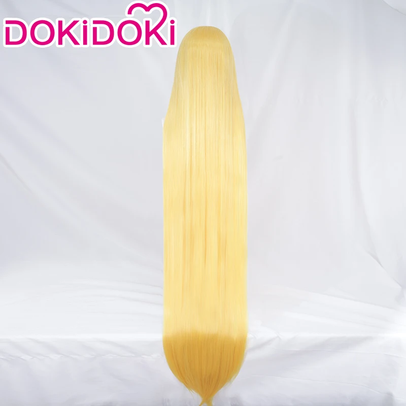 Bishamon Wig Cosplay Anime Noragami Cosplay DokiDoki Women Gold Long Wig Bishamonten Cosplay Wig Halloween Free Wig Cap