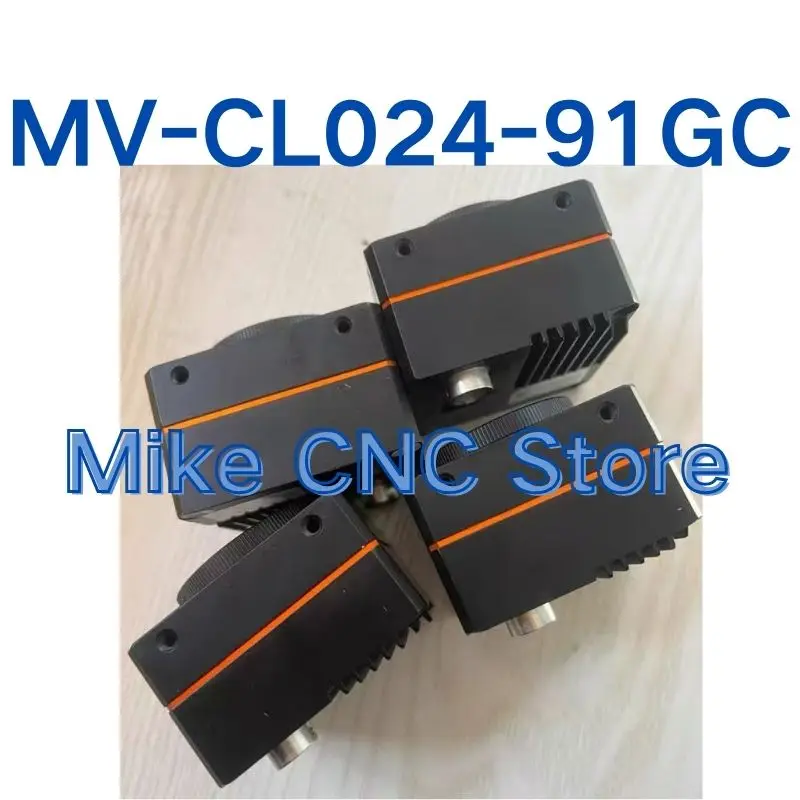 Second hand MV-CL024-91GC industrial camera 2K Ethernet linear array test OK, fast shipping