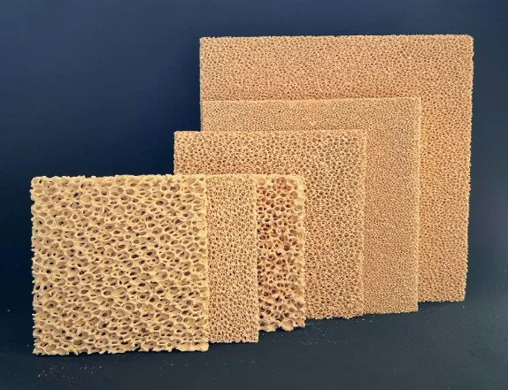 Premium ZrO2 40MM High Temp Resistant Filter High Quality Durable Ceramic Filter Screen for High Temperature Filtration